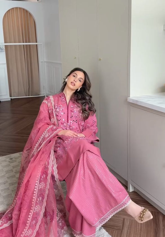 Pink Kairo Designer Suit Set